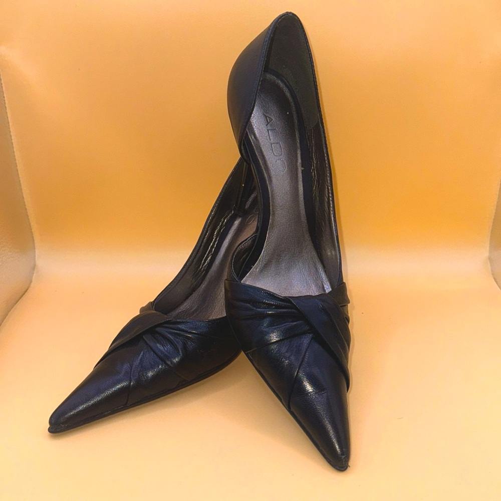 ALDO leather heels, size US 6/ UK 36